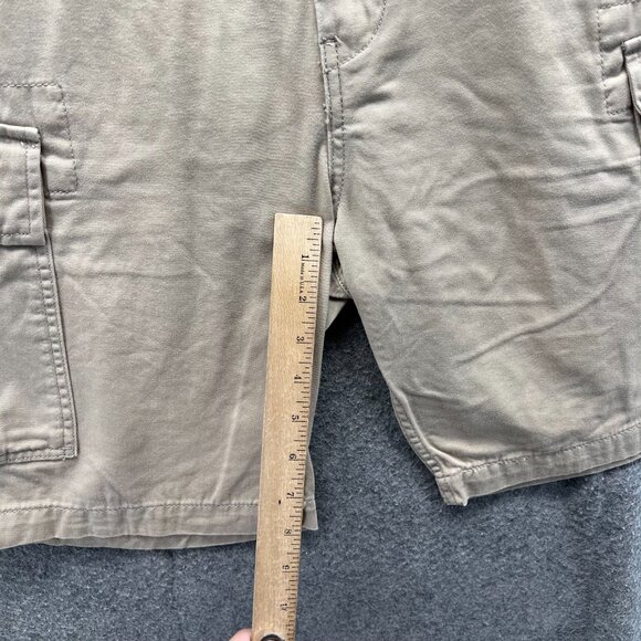 Levi’s Cargo Shorts Mens 34 Khaki Beige Cotton Twill Utility Pockets Casual - Picture 11 of 11